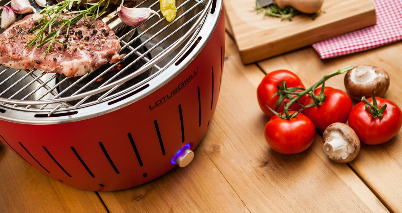 Grill portatile xl rosso