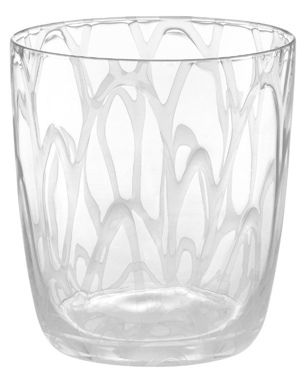 Bicchiere acqua asia white1 Cristallerie Livellara