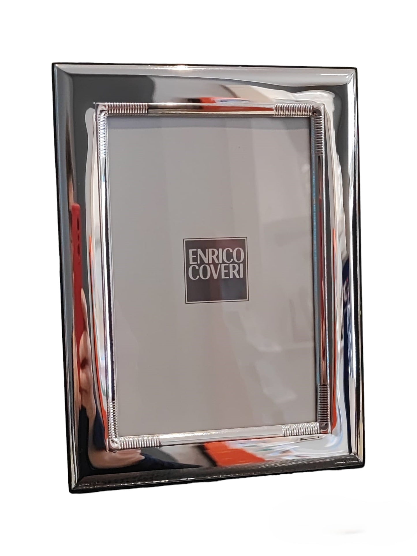 Portafoto argento 10x15 Morris enrico coveri