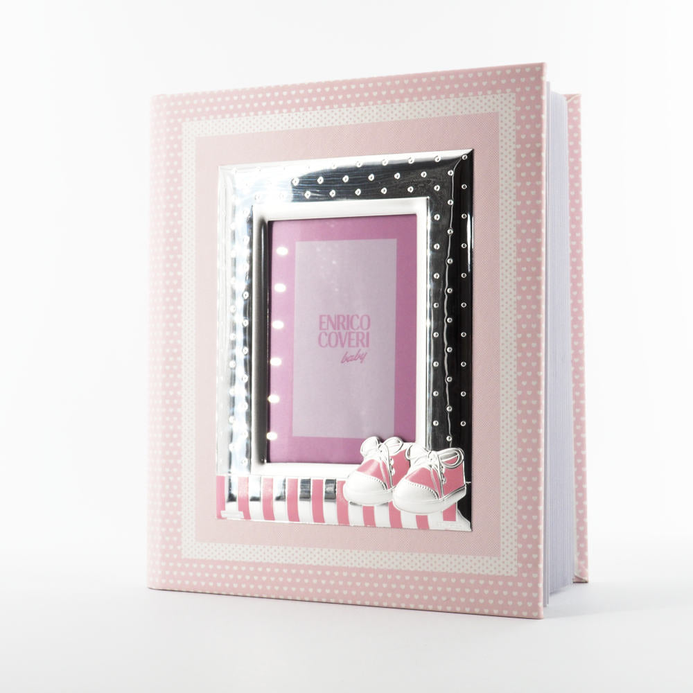 Album portafoto scarpine rosa enrico coveri