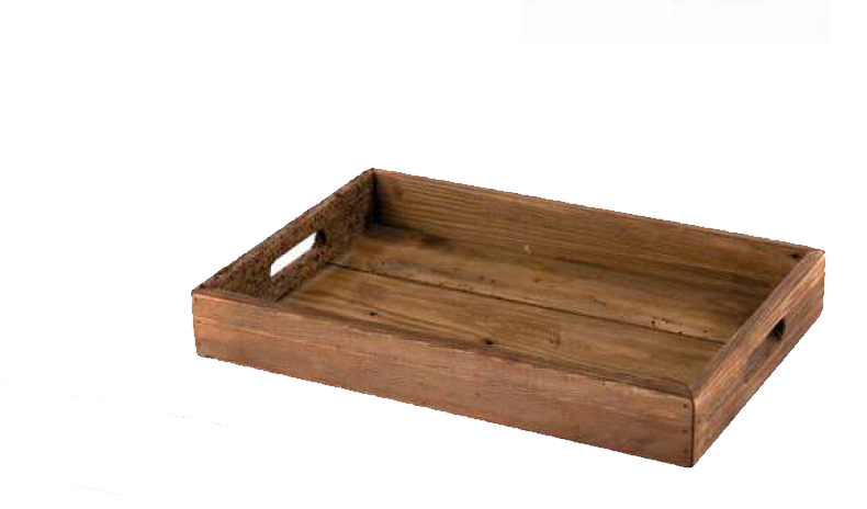Vassoio legno l'oca nera
