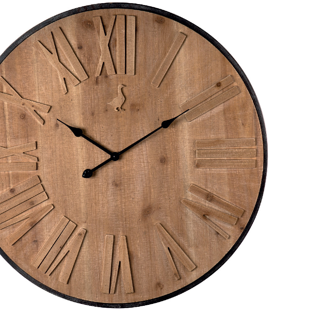Orologio legno parete l'ocanera