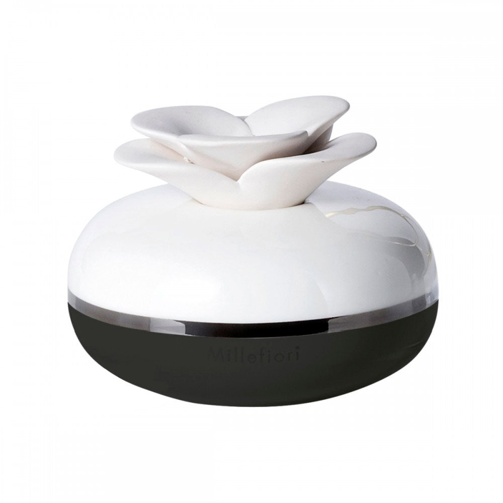 Diffusore profumazioneporcellana air design nero millefiori milano