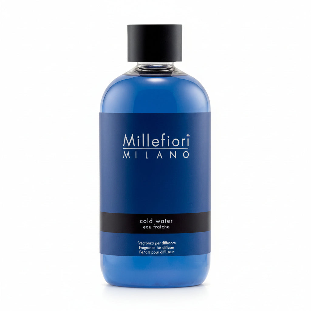 Ricarica Diffusore Cold Water Millefiori Milano 250ml - Fragranza Fresca Acquatica