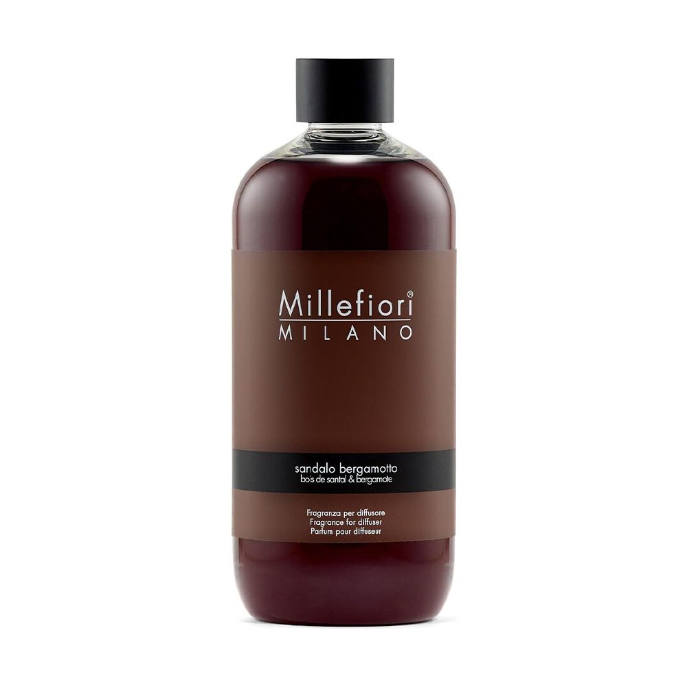 Ricarica fragranza diffusore stick Sandalo Bergamotto 250 ml Millefiori Milano