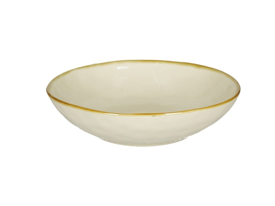 Piatto fondo 21 cm concerto oliva rose & tulipani