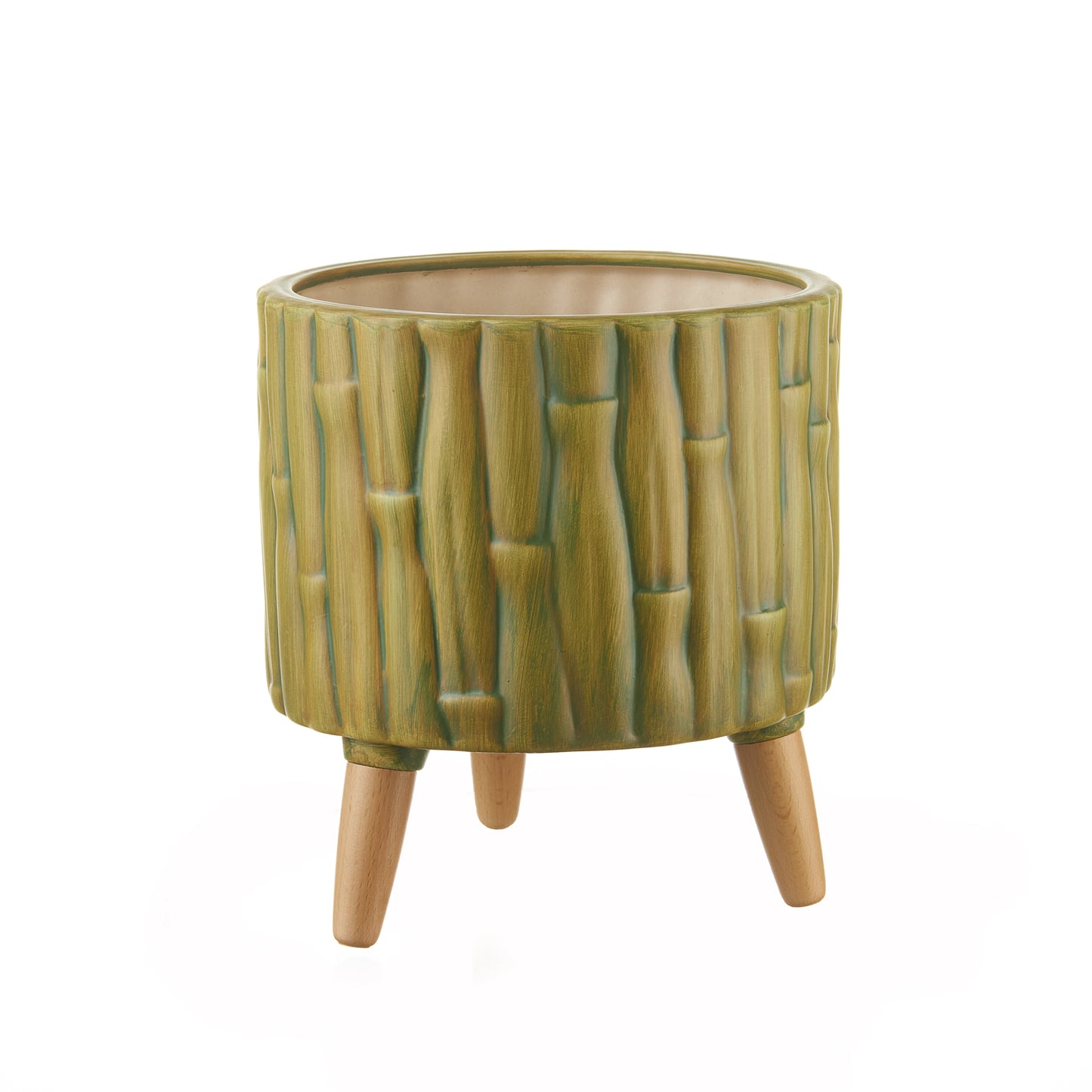 Cache pot ethno chic basso l'oca nera