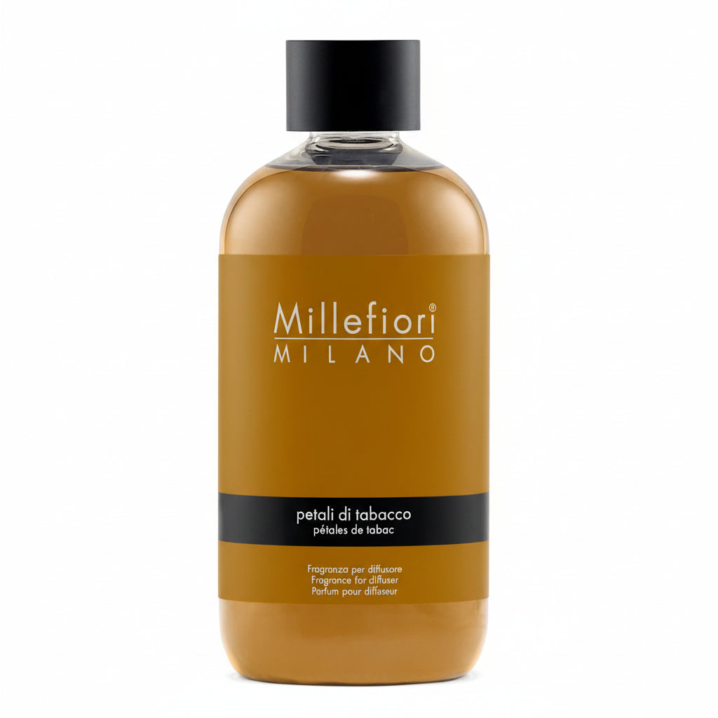 Ricarica Diffusore Petali di Tabacco Millefiori Milano 250ml - Fragranza Intensa