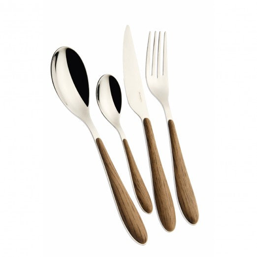 set 24 pz gioia acero