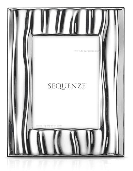 Portaforo argento indo 10x13 sequenze