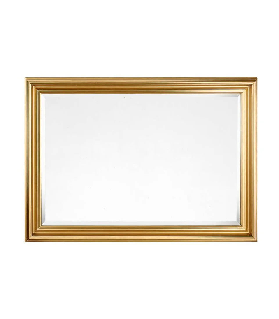 Specchiera Foglia Oro da parete l'oca nera Oro