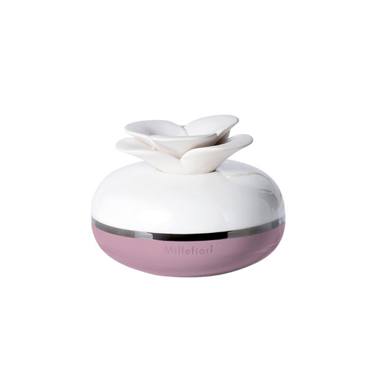 Diffusore di Fragranza a Fiore Rosa Millefiori Milano in Porcellana