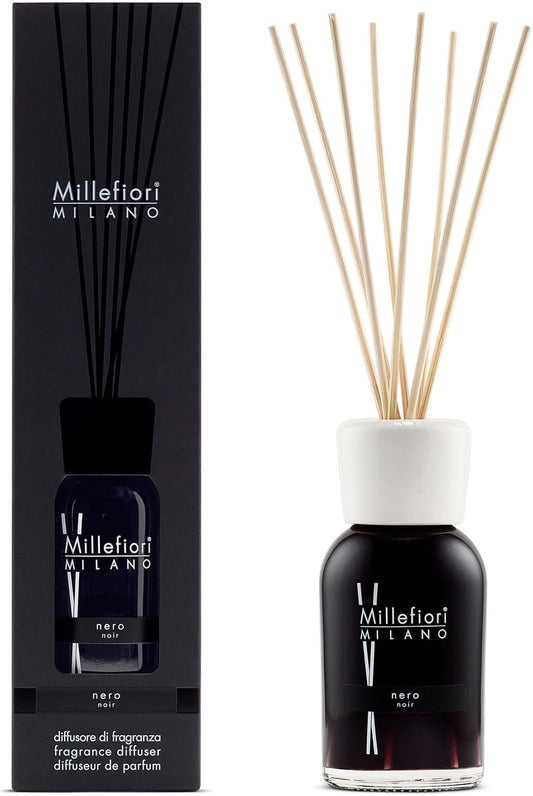 Diffusore profumazione stick 100 ml Nero Millefiori Milano