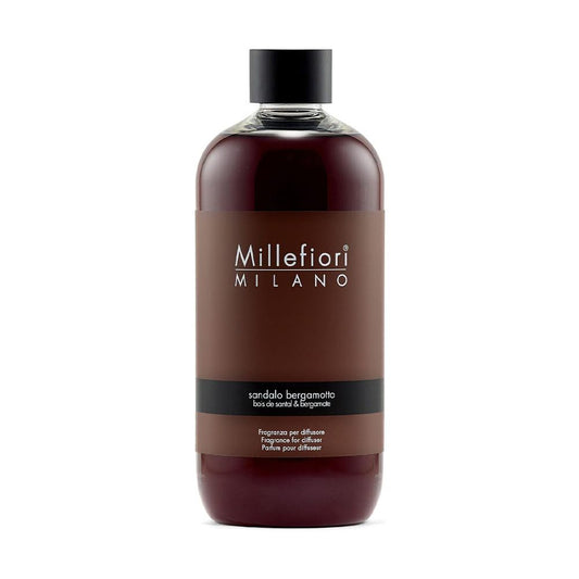 Ricarica fragranza diffusore stick Sandalo Bergamotto 250 ml Millefiori Milano