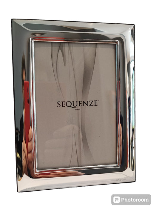 Portafoto argento 15x20 accent sequenze