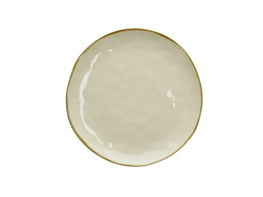 Piatto piano 27 cm concerto avorio rose & tulipani