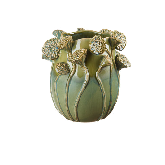 Vaso porcellana l'oca nera ethno chic