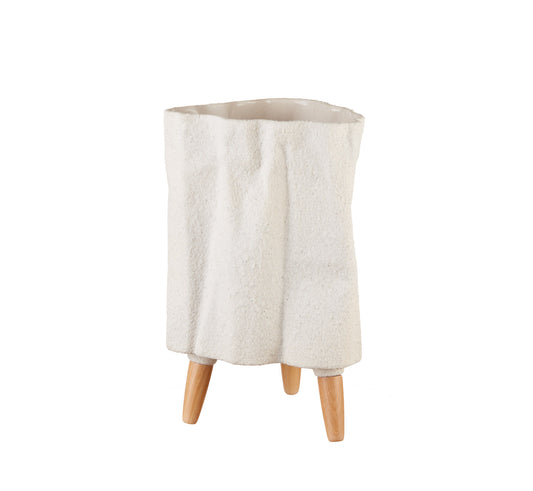 Vaso cache pot alto neoclassic l'oca nera