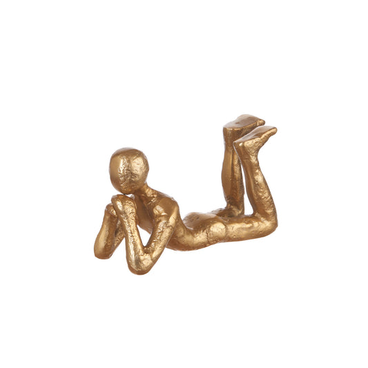 Scultura umo pesante fashion l'oca nera