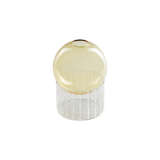 Vaso giallo basso Allacorte Rituali Domestici