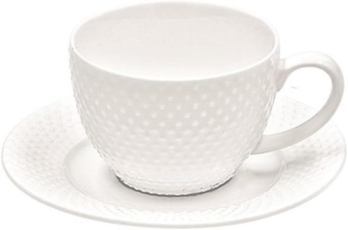 Tazza Caffè Richiamo Porcellana Bianca