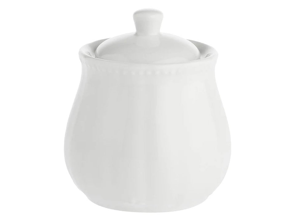 Zuccheriera Ducale Porcellana Bianca