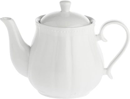 Teiera Ducale Porcellana Bianca