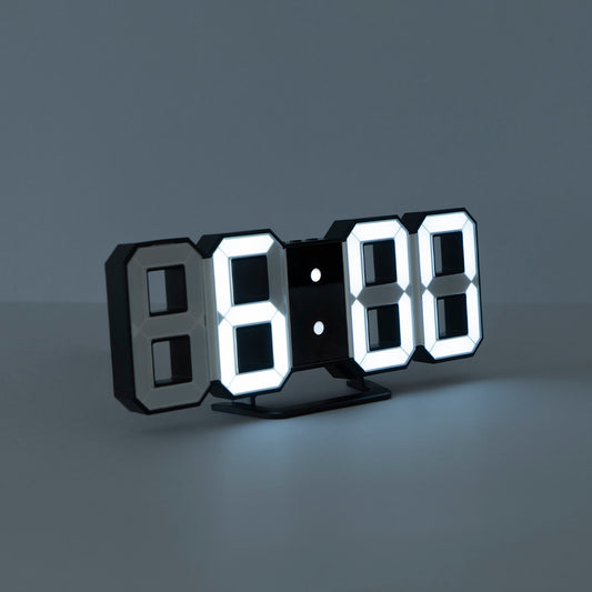 Sveglia Digital (S) nero 220V-5V incl. Balvi