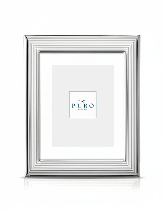 Portafoto argento Halley   20X25 Puro